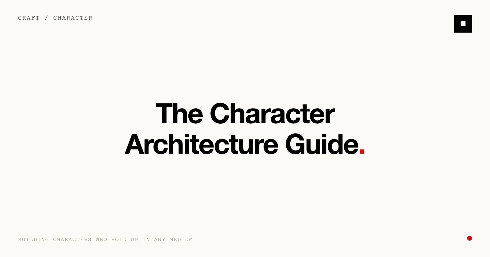 Cover image for “Character Development: The Complete Guide | Skrib” on the Skrib blog